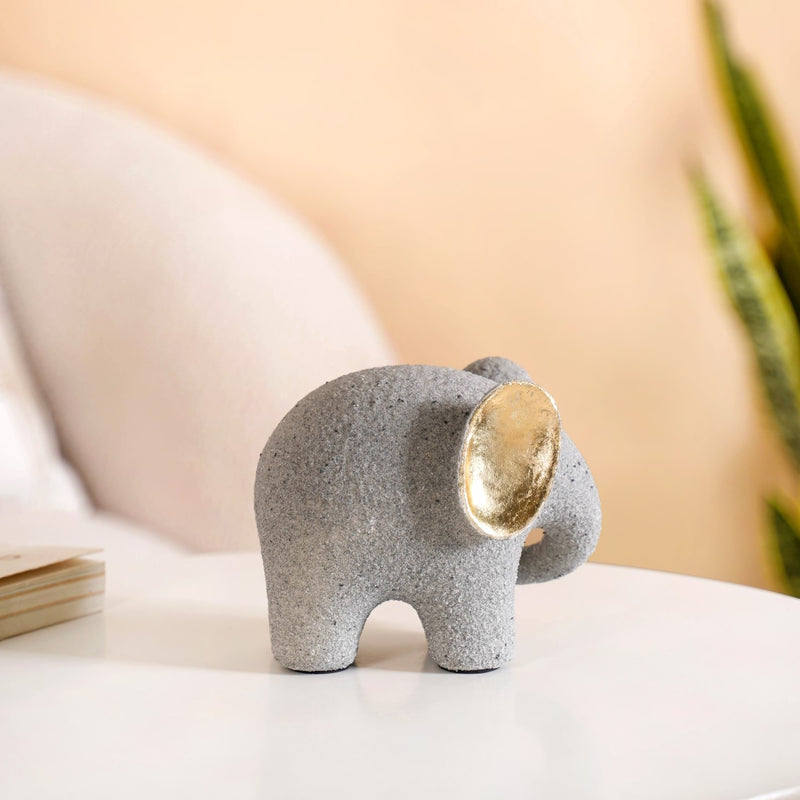 Minimalist Elephant Sculpture Home Decor