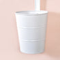 Minimalist Hanging Flower Bucket Set Of 3 Ivory