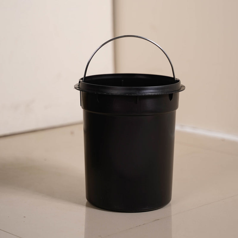 Minimalist Metal Dustbin With Removable Bucket Grey 7000ml