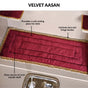 Minimalist Puja Mandir Large With Puja Thali Aasan And Ghanti