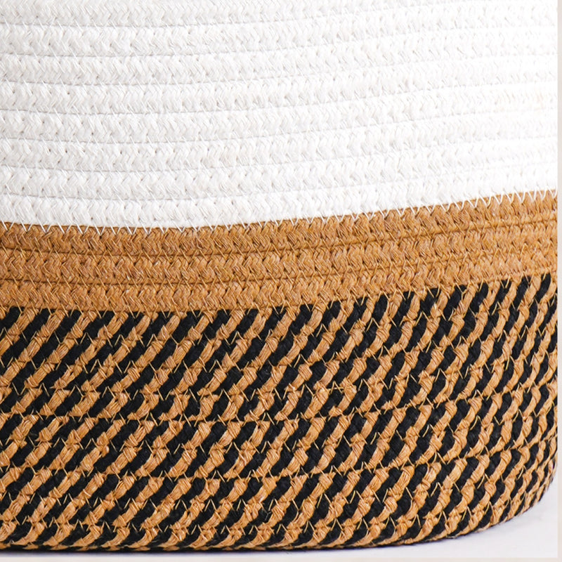 Minimalist Roped Cotton Storage Basket