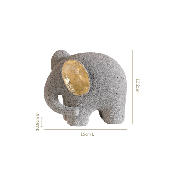 Minimalist Elephant Sculpture Home Decor