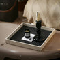 Minimalist Square Organizer Tray Black And White