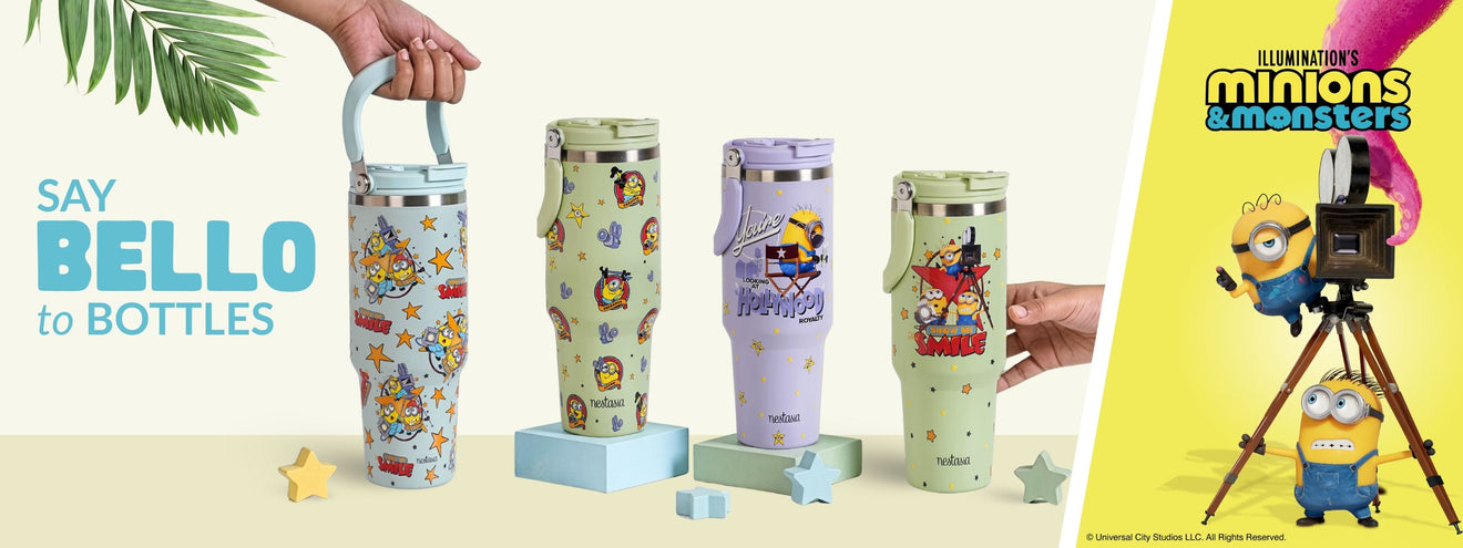Minions Bottles banner