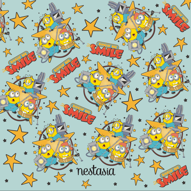 Minions And Monsters Smiles Stars Bottle 1200ml