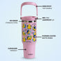 Minions Doodle Moods PickSip 40 Bottle 1200ml Pink