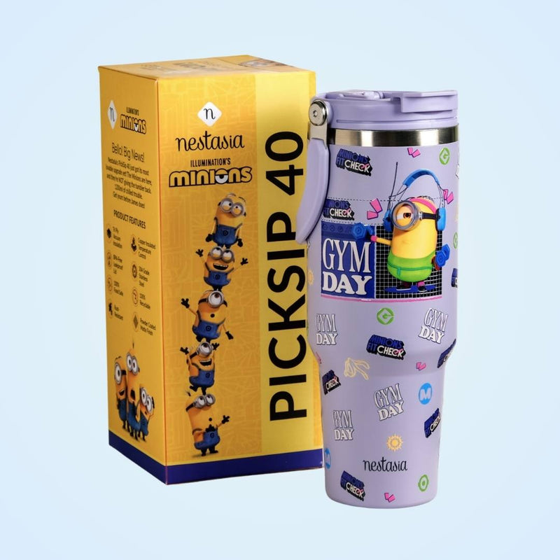 Minions Gym Day Insulated Bottle 1200ml