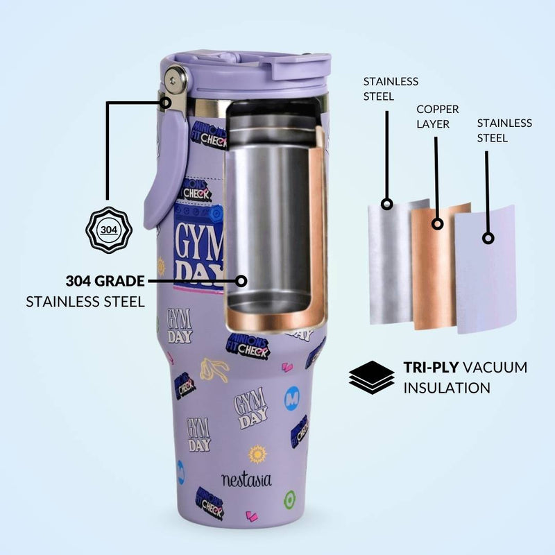 Minions Gym Day Insulated Bottle 1200ml