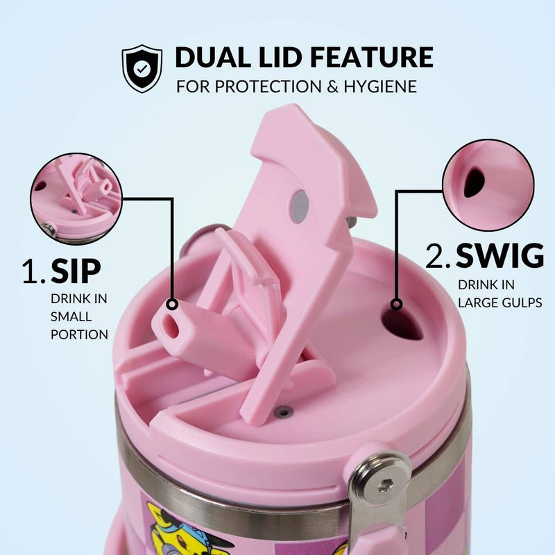 Minions Hide And Seek PickSip 40 Bottle 1200ml Pink