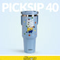 Minions It Gets Worse PickSip 40 Bottle Blue