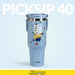 Minions It Gets Worse PickSip 40 Bottle Blue