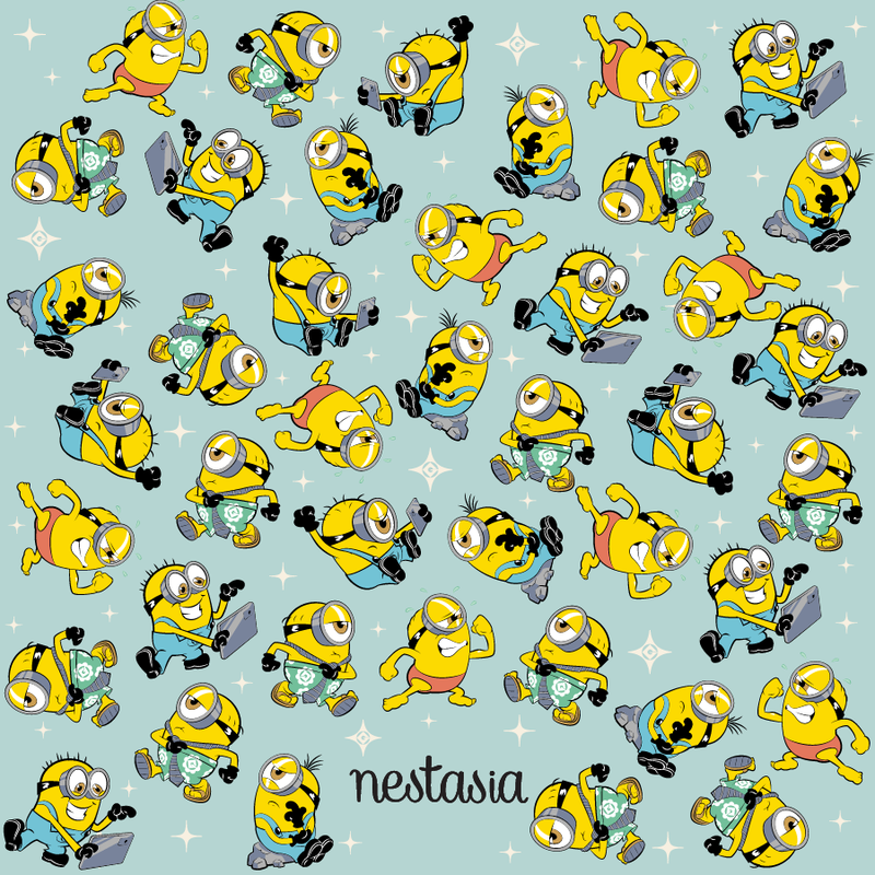Minions Stuart Poses PickSip40 Bottle 1200ml Blue