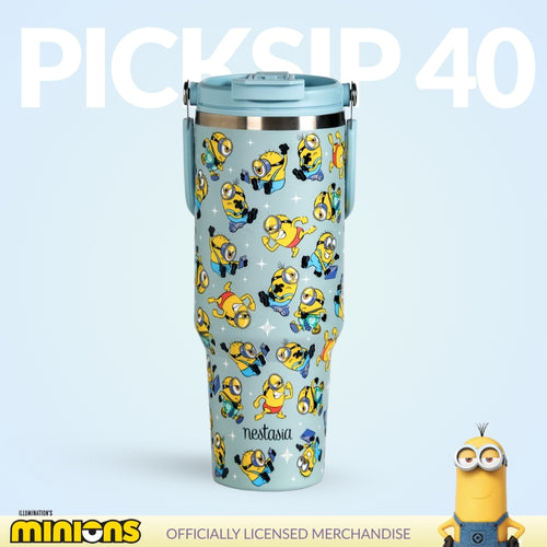 Minions Stuart Poses PickSip40 Bottle 1200ml Blue