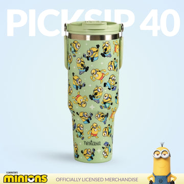 Minions Stuart Poses PickSip40 Bottle 1200ml Green