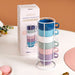 Kaori Stackable Mini Tea Cup Set Of 6 100ml