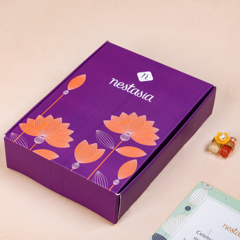 Green Bracelet Rakhi Gift Set