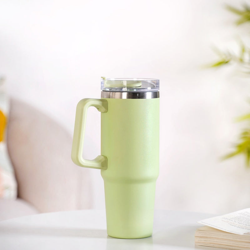 Mint Green Vacuum Insulated Gym Water Bottle