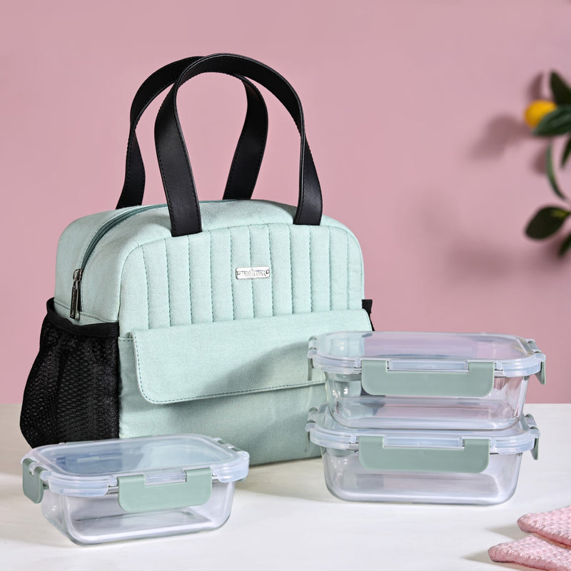 Mint Insulated Lunch Bag For Women
