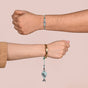 Mint Songbird Rakhi Lumba Gift Set