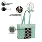 Mintdew Jacquard Tote Bag