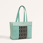 Mintdew Jacquard Tote Bag