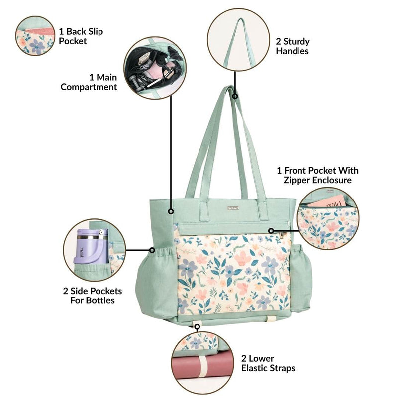 Mintscape Multipurpose Travel Tote