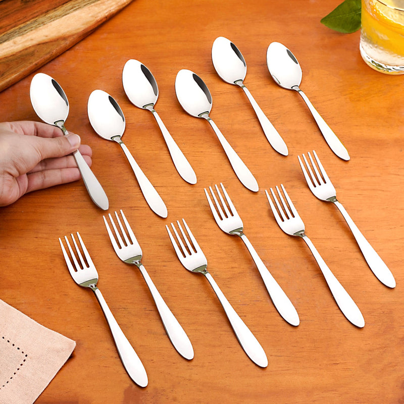 Mirror Finish Cutlery Set Of 12