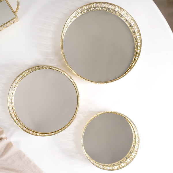 Brass Oval Tray | Shoppe Amber Interiors