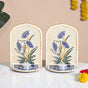 Mirrorwork Lippan Wall Tealight Holder Set Of 2 Royal Blue