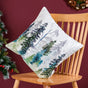 Misty Pine Forest Couch Cushion Cover 40x40cm