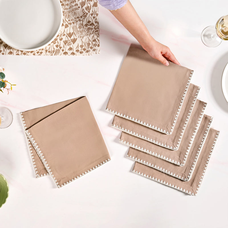 Mocha Mousse Napkin Set Of 6