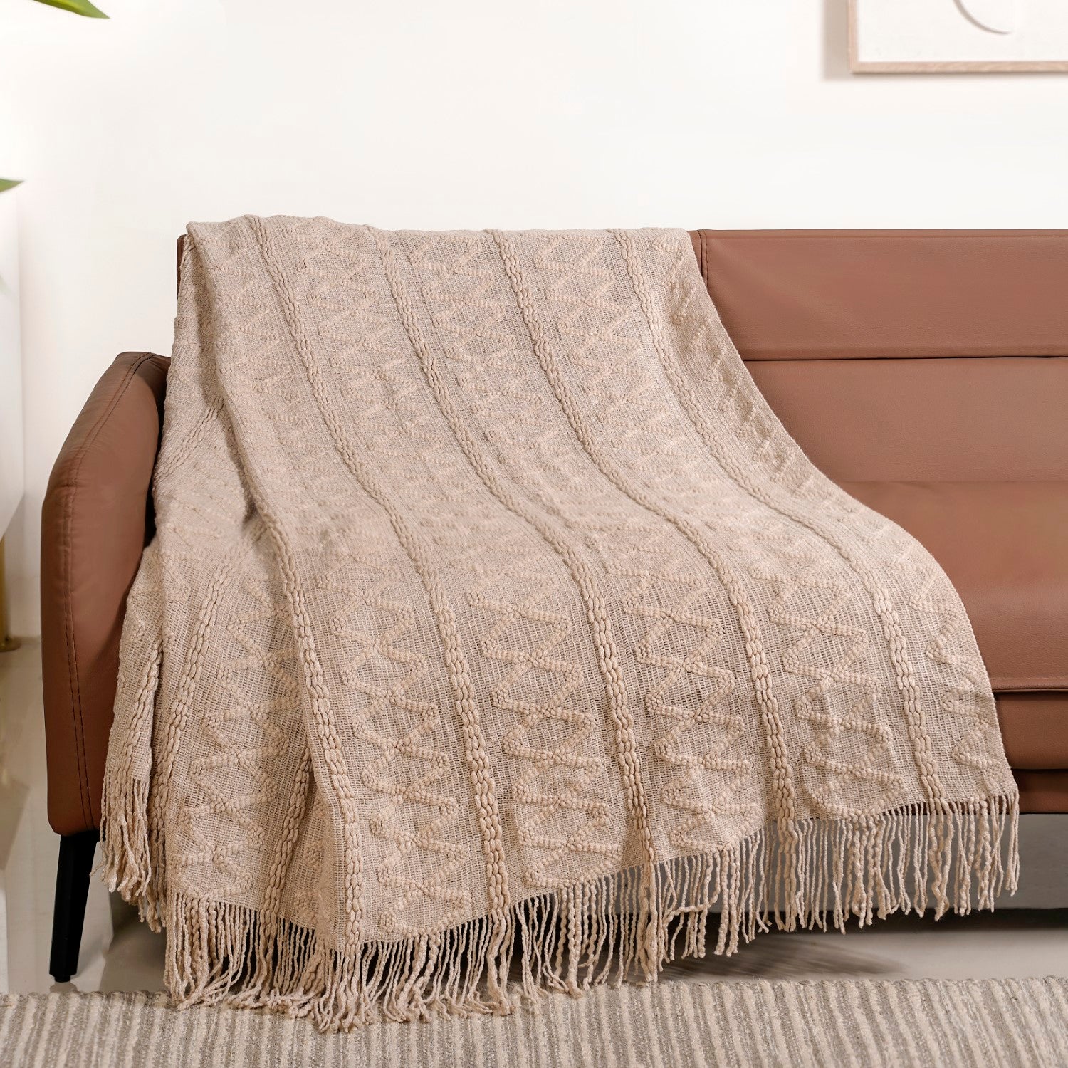 Mocha Mousse Throw