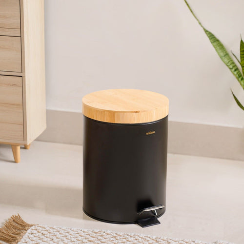 Modbin Dustbin With Detachable Bucket Black 5000ml