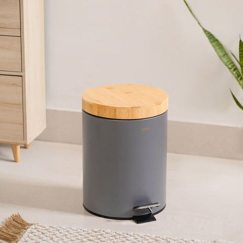 Modbin Trash Can With Detachable Bucket Grey 5000ml