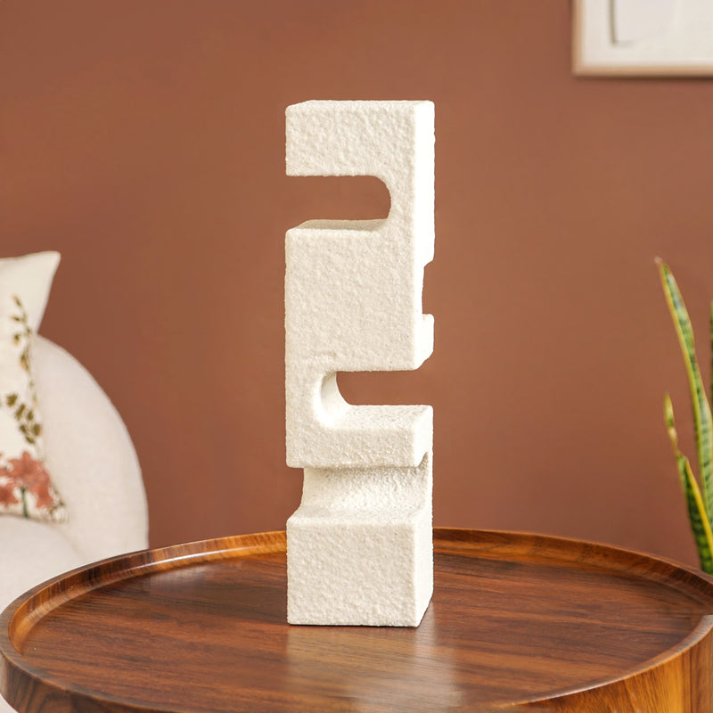 Modern Geometric Stand Statue