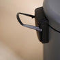 Modern Metal Dustbin With Removable Bucket Grey 5000ml