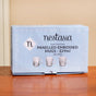 Modern Panelled Embossed Mugs Set Of 6 229ml