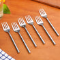 Modern Stainless Steel Table Fork Set Of 6