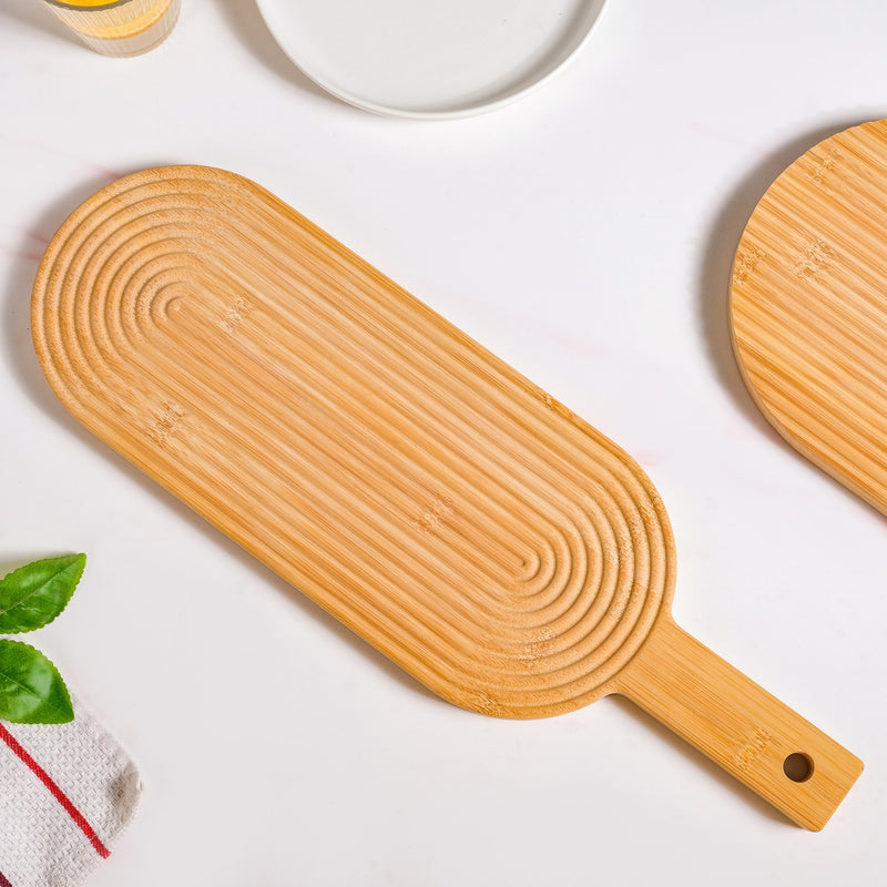 Modern Wooden Serving Tray 20 Inch