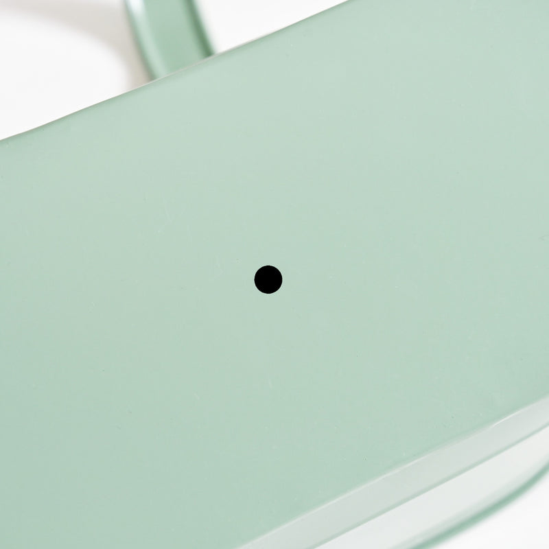 Modern Ribbed Balcony Hanging Planter Set Of 2 Mint