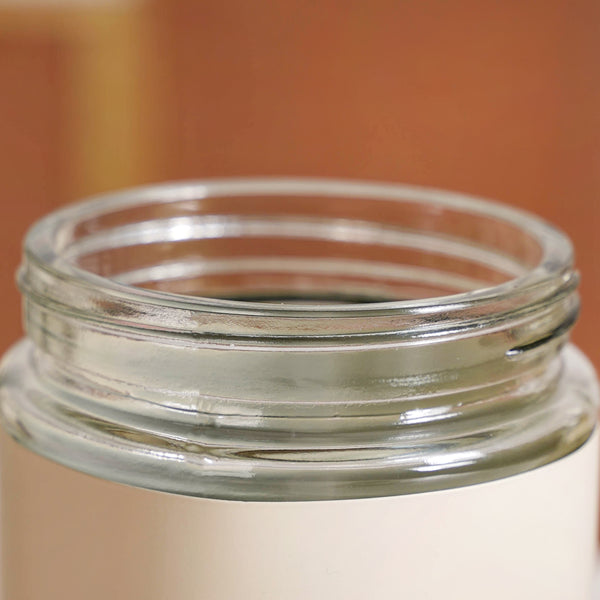 Winnie Modular Glass Canister With Metal Cover Set Of 4 1500ml