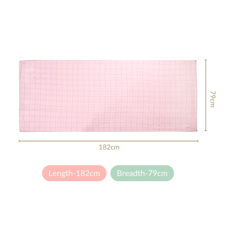 Moire Effect Fashion Scarf For Women Lilac