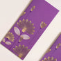 Gold Lotus Shagun Envelope Set Of 12 Purple