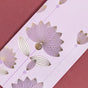 Gold Lotus Shagun Envelope Set Of 12 Lavender