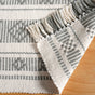 MonoLoom Fringed Cotton Placemat Set Of 6