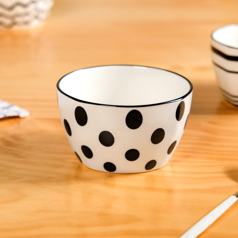 Monochrome Snack Bowl Set Of 5