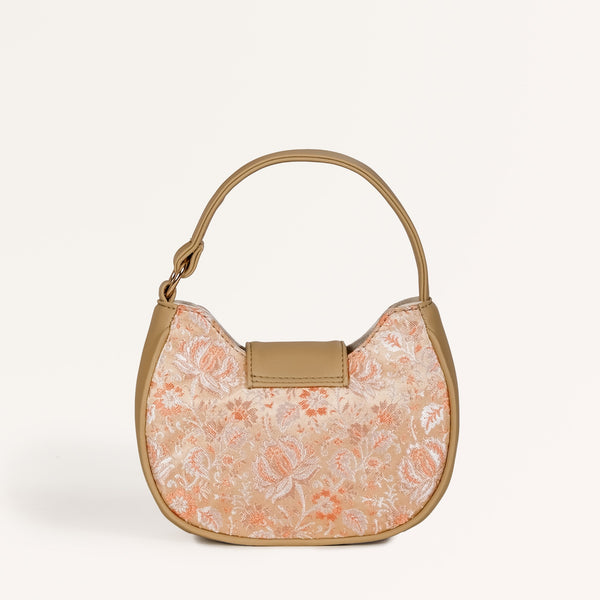 Eden Moon Handbag For Women Beige