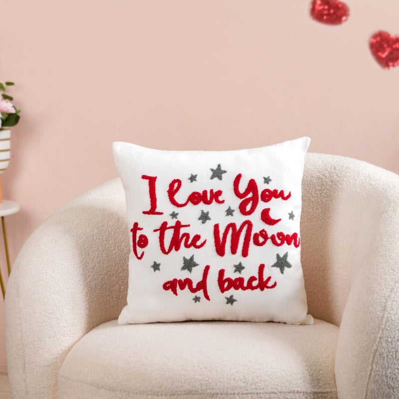 Moon And Stars Cushion Cover For Couch Set Of 2 16x16 Inch