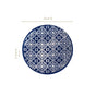 Moroccan Muse White And Blue Ceramic Dessert Plates Set Of 4