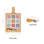 Moroccan Magic Rectangle Cheeseboard With Knife 29x17cm